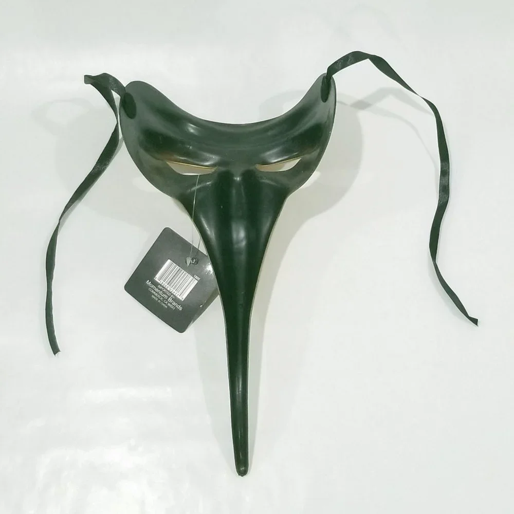 Momentum Brands - Scaramouche Venetian Half Mask - Long Nose - Gold